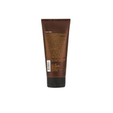 Woody's Shave Lather Back View with detailed product information, perfect for a rich lather and close shave.